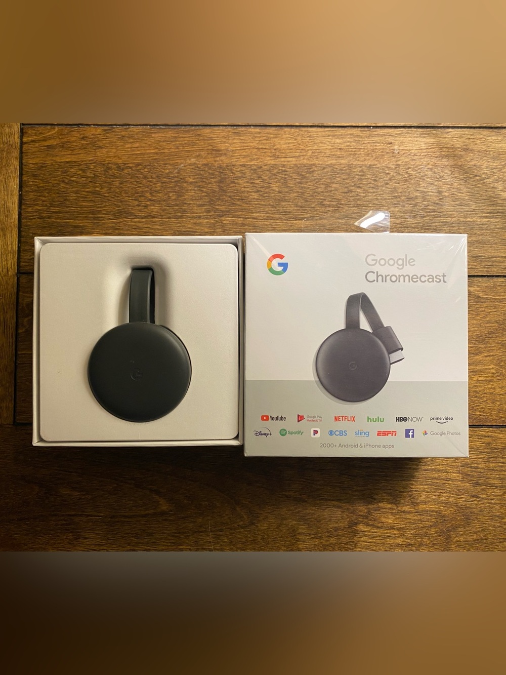 Google Chromecast Streaming Device - Black